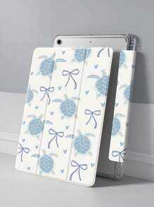 Sea Turtle Case Compatible With Samsung Galaxy Tab/IPad,IPad 9th/8th/7th Generation 10.2 Inch ,New IPad 10th Generation Cover,With Auto Wake/Sleep,Four Corners Anti-Fall