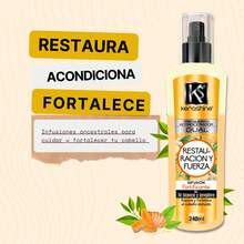 KERASHINE TRATAMIENTO ACONDICIONADOR DUAL RESTAURADOR 240 ML - Bronce - Ver 1