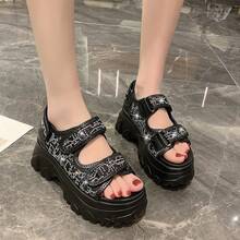 Women Sports Sandals - 黑色 - 查看 5
