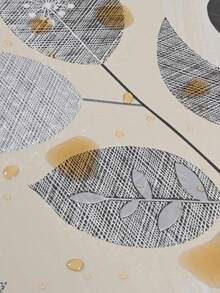 1 Mantel, Impreso en PVC, a prueba de agua, a prueba de aceite y resistente al calor, mantel lavable, mantel para mesa de café, tapete de mesa reutilizable, adecuado para cocina, comedor, boda y decoración de mesa para fiesta - Multicolor - Ver 3