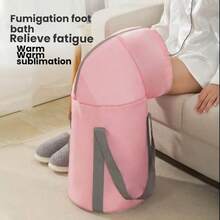 1个便携式折叠足浴袋 - 随时随地舒缓清爽，男女适用。2025新款家用可折叠成人小腿足浴袋，加厚保温。便携式足浴袋可收纳 - 彩色 - 查看 3