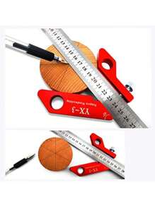 1 Pc Aluminum Alloy Steel Ruler Positioning Block 45/60/90 Degree Angle Scriber, Line Marking Gauge Woodworking Square Scriber, Right Angle Ruler, Height Ruler, Woodworking Measuring Tool, Woodworking Scriber For Ruler Locator Woodworking Woodworking Marking Measuring Tools