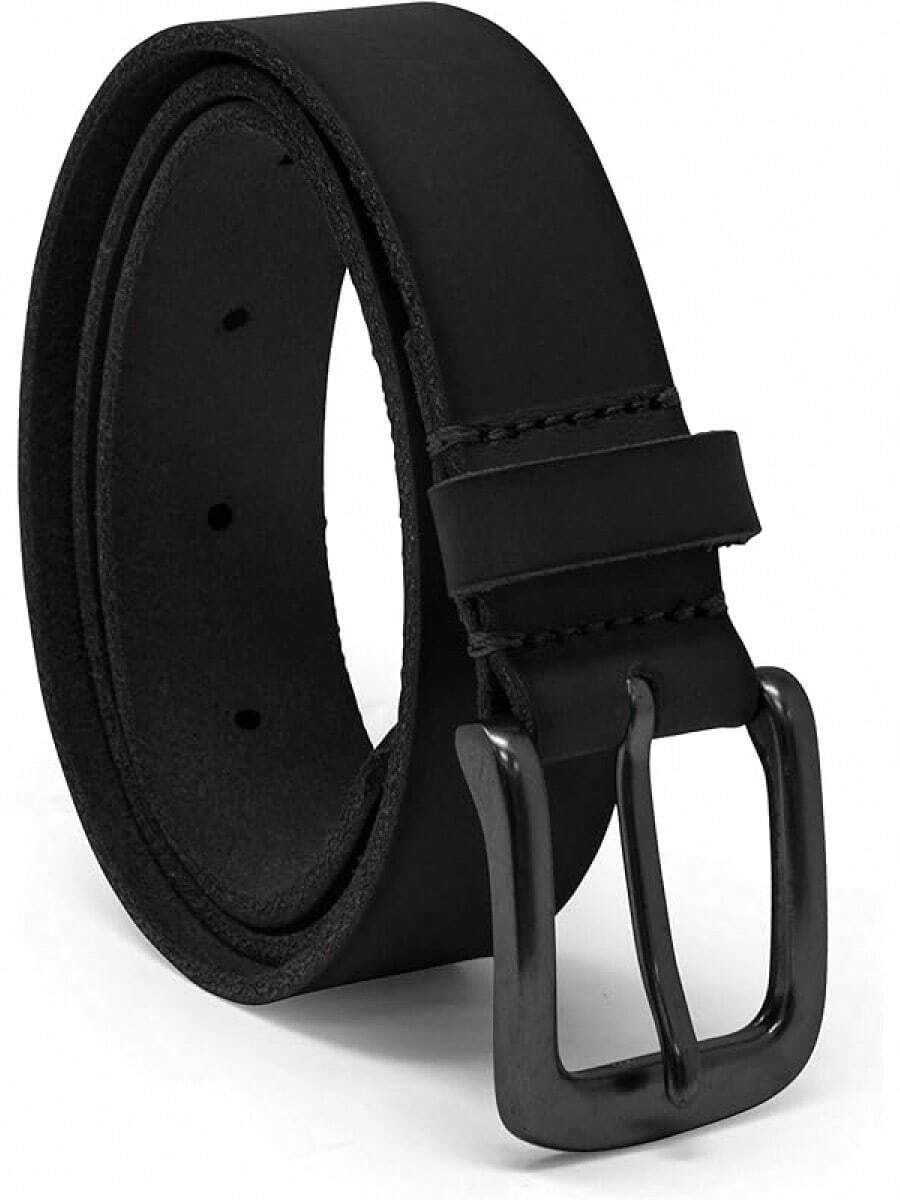 Cinturón de piel para niños Cinturn para Niños - Negro, Clásico - Ver 1