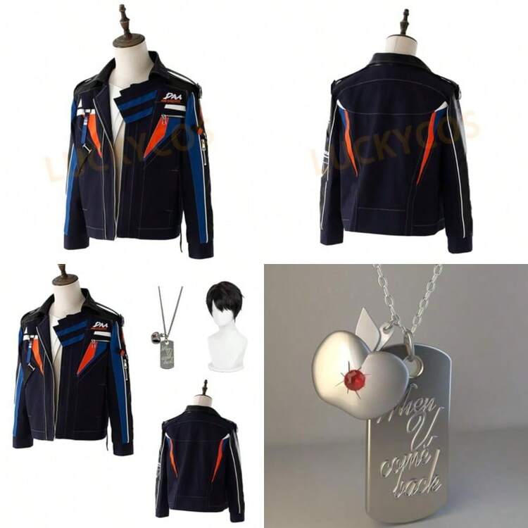 即納】ペンダント付 恋と深空 マヒル コスプレ衣装cosplay服 XL 即納