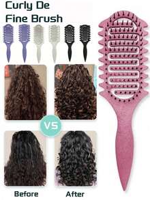 Hair brushes 全新卷发梳，沙龙级卷发造型梳，防毛躁卷发梳，专为卷曲浓密发质设计，打造卷发，减少拉扯和断裂，零损伤技术，男女皆宜，是居家和沙龙的理想之选。