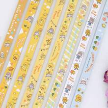 540 szt. wydrukowanych pasków papieru origami w kształcie gwiazdek - ręcznie robiona kartka domowa, dekoracja prezentów, materiały dekoracyjne do aranżacji imprez, edukacyjny papier origami Lucky Star i pięcioramienna gwiazda