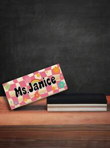 1pc Custom Personalized Teacher Whiteboard Eraser With, Custom Preschool Teacher Name Eraser Gifts, Hand Painted, Custom Teacher Appreciation Gifts,Personalized Gifts, Holiday Decorations, Gifts For Teachers, Creative Teacher Gifts, Back To School Gifts,There Are 23 Styles To Choose From