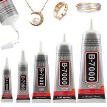 Kit de pegamento transparente para joyería B7000 de 9ml con bolígrafo para resina y rhinestones, adhesivo resistente al agua y de uso múltiple para resina epoxi, manualidades de joyería, rhinestones, fundas de teléfono, zapatos y decoración de uñas