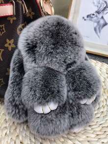 1 Handmade Plush Rabbit, Soft And Fluffy, With A Comfortable Touch, The Perfect Gift For Birthdays And Holidays To Give To Friends. - 彩色 - 查看 14