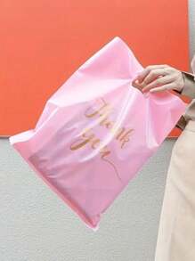 50 piezas Bolsas de regalo de agradecimiento, bolsas de envoltura de regalo para fiestas de bodas, cumpleaños, graduación, bolsas de compras reutilizables para joyas y cosméticos