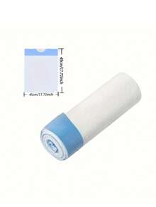 1 件可折叠悬挂垃圾桶，垃圾袋架，适用于厨房橱柜门、浴室、家庭、办公室、汽车、宿舍，时尚灰白配色，欧美时尚设计