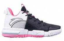 Light Crazy 2 Slip Resistant Durable Mid Top Basketball Shoes Black Pink White Sneakers Men 112141640S-2 - Multicolor - View 2