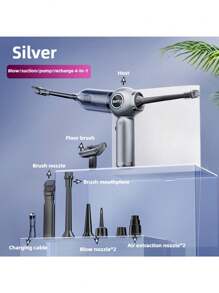 SUITU Handheld Car Vacuum Cleaner, 15000Pa Vacuum Cleaner And Air Duster, Powerful Handheld Vacuum Cleaner For Car, Home, Office And Pets, Car Accessories/Gifts