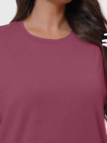 SUPEKYKO Women's Plus Size Short Sleeve T-Shirt - Loose Fit Active Top For Gym, Yoga & Casual Wear | All-Season Comfort