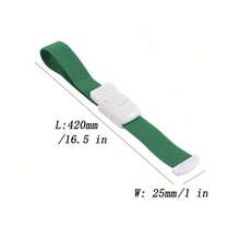 Comfortable ABS Outdoor Strap With Elastic Band And Buckle Design, Easy To Use Alone, Includes Portable Emergency Compression Strap, Practical For Home And Travel, Suitable For Outdoor Activities - Multicolor - View 5
