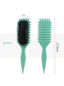 Women's Curling Brush/Curling Brush/Air Cushion Brush – Summer Curl Styling Brush For Curly Hair, Anti-Frizz, No Pull Design – Candy Brush Design - Multicolor - View 17