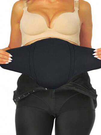 larrycard 1 pieza Tabla abdominal de compresión reductora de grasa corporal de espuma Lipo negra para mujer