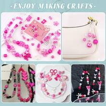 1 túi/40g Hạt Acrylic Kiểu Hỗn Hợp, Hoa, Nơ, Hạt Màu Kẹo Dùng Làm Đồ Trang Sức Tự Làm, Vòng Tay, Vòng Cổ, Dây Điện Thoại, Quà Tặng Ngày Lễ - Nhiều màu - Xem 7