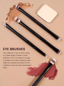 MAANGE 2/5/6/7件套专业铝制双头化妆刷套装，包含腮红刷、粉底刷、定妆刷、遮瑕刷、修容刷、散粉刷，超柔软化妆刷套装，便携式化妆刷套装，旅行化妆刷套装，女士/女孩礼物，化妆刷套装，化妆刷套装，化妆刷套装，全套化妆刷，化妆刷套装，全套化妆工具，化妆刷套装，化妆刷礼盒套装 - 黑色 - 查看 10