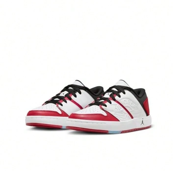 NIKE/JORDAN NU RETRO 1 女子轻便休闲运动鞋 FB4412-611 - 白紅色 - 查看 1