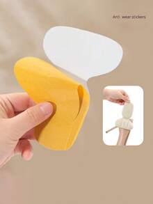 2 pares de almohadillas para talón ComfortFit - Protectores acolchados de 3 mm para zapatos flojos, rellenos antideslizantes y antiampollas para mejorar el ajuste para hombres/mujeres (esencial para viajes/trabajo - solución universal para zapatos)