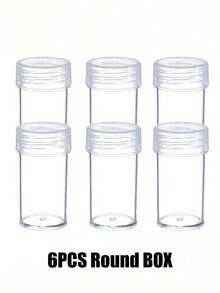 Chai nhựa trong suốt đựng đồ, hộp đựng hạt tranh kim cương, hộp đựng hạt phụ kiện thủ công mỹ nghệ, hộp đựng hạt đá giả, vật dụng lưu trữ đồ thủ công mỹ nghệ tự làm - Nhiều màu - Xem 13