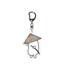 1pc Set Funny Heart Expression Meme Acrylic Keychain, Transparent White Fashion Cartoon Character Graphic Keychain, Backpack Pendant, Phone Keyring Gift Souvenir Car Accessories Bag Charm School Cute Goth Y2k Bag Lanyards With Id Holder Car Accessories Bag Charms - Multicolor - View 33