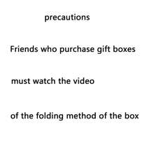 1 Stück Premium Geschenkbox mit klarem Fenster, Andenken Verpackungsbox für Geburtstagspräsente