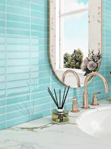 Waterproof And Anti-Oil Stick-On Tiles,Effortless Style Upgrade, Peel-And-Stick Wall Tiles For Kitchen Backsplash/Children's Room/Home Decor,Stickers,Wall Decal, Vinyl Decal For Home Decorations,Spring Decoration Items Refresh Your Home,Rama Decoration Stickers Gifts Birthday Graduation
