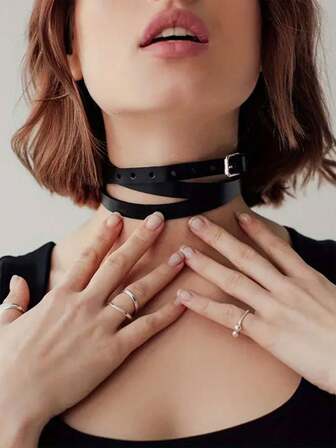 1 pieza Máscara de cuero para mujeres y hombres, decoración de máscara gótica punk, accesorio para fiestas y disfraces, adecuado para fiestas y diversión de parejas