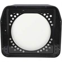 Grill Top BBQ Pizza Oven | Pizza Stone Included | Temperature Gauge,Carry Handle - Black - View 5