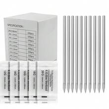 混合穿孔针尺寸 12G 13G 14G 16G 18G 20G 穿孔针适用于所有穿孔 - 銀色 - 查看 1