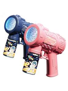 آلة فقاعات كهربائية لعبة- مثالية للأعراس وعيد الميلاد والاحتفالات العطلات (البطاريات والسائل غير مشمولان)، مناسبة ل- 11 مناسبة في جميع أنحاء العام