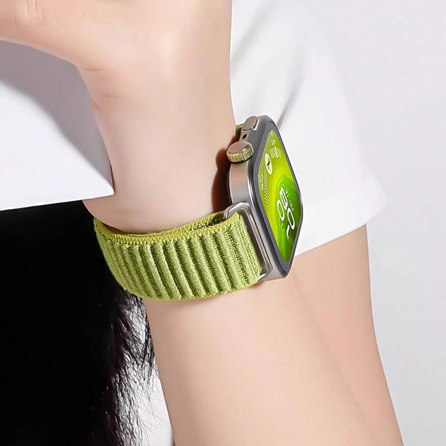 Breathable Nylon Watch Band, Compatible With Huawei Watch Fit 3/Fit 4, Comfortable Replacement Strap, Compatible With Huawei Watch Fit 4 Pro