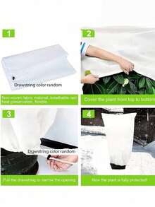 1pc,Protect Your Vegetables & Fruit Trees With Garden Floating Row Covers - Perfect For Freezing Weather!