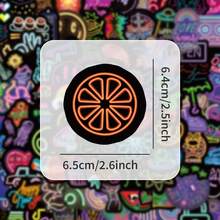 100 New Neon Stickers, Neon Graffiti Stickers, Personalized Cartoon Creative Hot-Selling Stickers - White - View 2