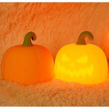 万圣节 LED 南瓜灯 USB 灯 - 电池供电节日氛围装饰，适用于万圣节、复活节、购物中心、南瓜灯卧室灯、万圣节装饰、生日装饰、派对用品、青年时尚产品、万圣节装饰灯、家居装饰、派对装饰、万圣节装饰、房间装饰、万圣节花园装饰、礼物、仙女