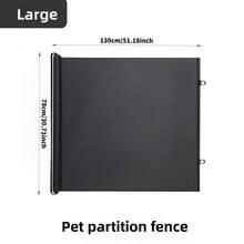 Retractable Pet Fence / Anti-Escape Gate / Automatic Retractable Pet Fence / Anti-Jump Divider Fence / Entry/Exit Door Cat Barrier