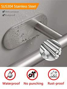 1 件不锈钢纸巾架，简约银色纸巾分配器，适用于家庭、家居装饰、派对和圣诞节存储