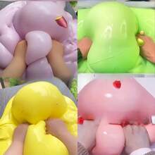 1桶装泡沫史莱姆，减压玩具，不粘手，高品质减压玩具 - 生日礼物 - 圣诞礼物 - 复活节礼物 - 礼物 - 完美礼物