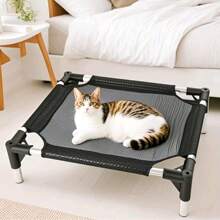 Durable Removable Dog Camping Bed, Metal Frame, Breathable Dog House