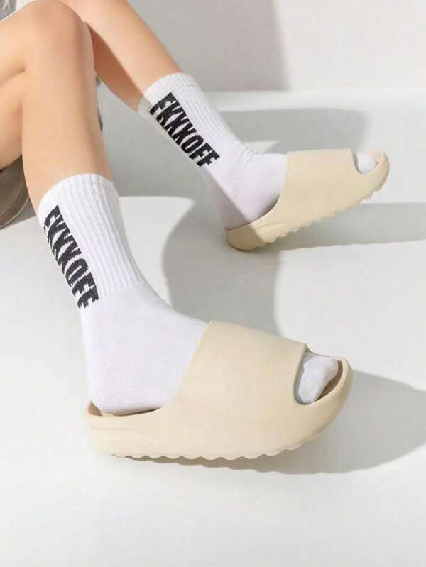 Pantuflas gruesas y antideslizantes de EVA en talla grande unisex, adecuadas para la playa, el verano, el interior del hogar, el agua al aire libre, la playa y la arena, ligeras y de fácil puesta para hombres