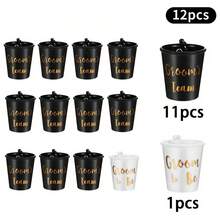 8/12/24 套 Ashot 玻璃杯，适用于新娘送礼会、婚礼派对和新娘行李，白色，也适用于订婚、新娘送礼会、葬礼、海娜彩绘派对、圣诞节、房间墙面装饰、圣诞装饰、饰品、礼物、花环、感恩节、家居装饰 - 彩色 - 查看 16