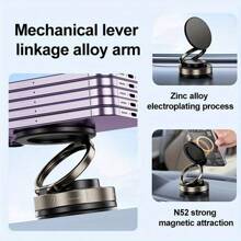 1-Piece Set, Circular Phone Holder, Convenient To Carry, Essential Item, Used For Desktop Live Streaming Phone Holder, Drama Flashing Cool, Mother's Day Gift, Teacher's Day Gift, Father's Day Gift, Car Navigation Holder, Does Not Affect Car Navigatio