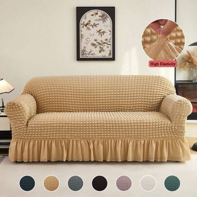 1 Piece  Sofa Cover Elastic Living Room Sofa Cover Pet Anti-Dirty Universal Sofa Protector Home Decoration Sofa Cushion Cover