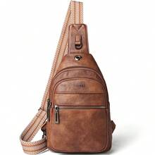LATMAP Sling Bag For Women - Crossbody Bags Fanny Pack With Vegan Leather - Adjustable Sling Backack For Travel Mother's Day Gift - Multicolor - View 14