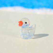 10/20 buc mini rățuște cu sclipici colorate, rățuște mici din rășină, pot fi ascunse figurine de animale din plastic, pentru casă de joacă în miniatură, peisaj, acvariu, decorare, cele mai bune cadouri, ziua de naștere, absolvire, decorare interioară, decorare cameră, decorare interioară