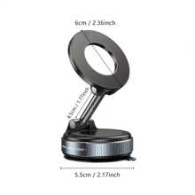Car-Mounted Mobile Phone Bracket Portable Travel Mobile Phone Magnetic Bracket Rotating Foldable Double-Sided Suction Bracket With Suction Car-Mounted Vacuum Suction Bracket