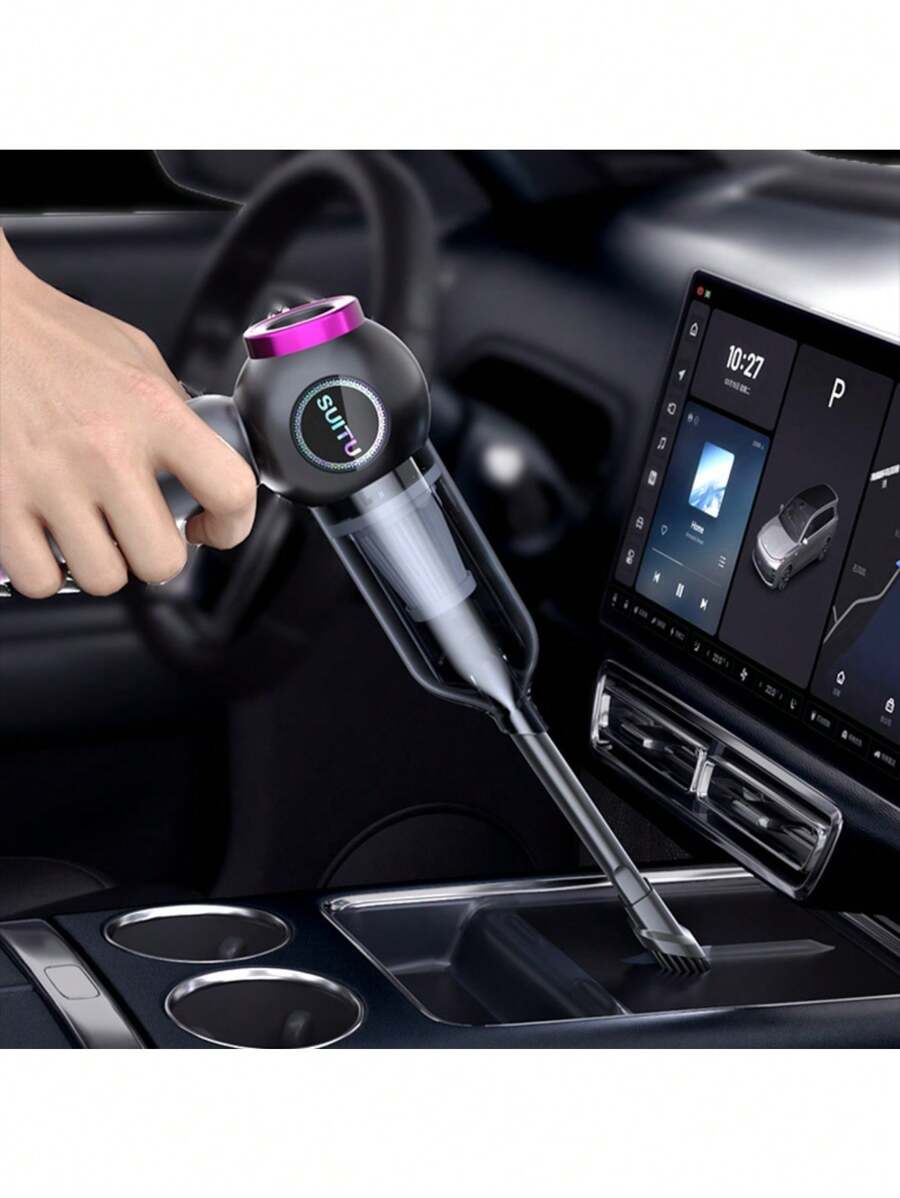 SUITU Handheld Car Vacuum Cleaner, 15000Pa Vacuum Cleaner And Air Duster, Powerful Handheld Vacuum Cleaner For Car, Home, Office And Pets, Car Accessories/Gifts