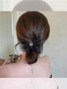 3 قطع من الأقواس المرصعة بالراين ذات الألوان المتعددة للنساء، عقدة الفراشة راين بسيط متعدد الوظائف/إكسسوار أنيق للسوار، إكسسوار شعر للنساء، مناسب للارتداء اليومي والحفلات والسفر والمناسبات الرسمية، مناسب كهدايا صغيرة رومانسية مثل أعياد الميلاد/المناسبات، ربطات الشعر، ربطات الشعر المجعدة، إكسسوارات الشعر